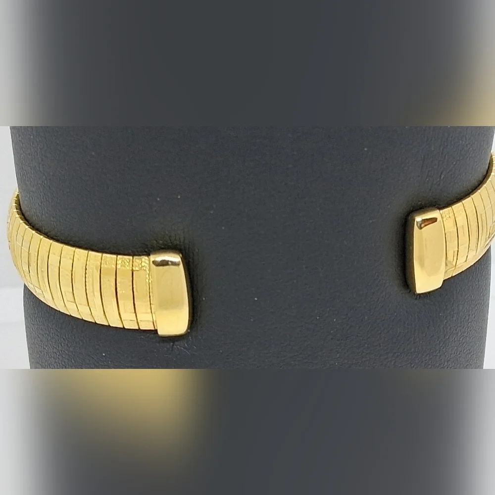 * Dyadema Mia Fiore Gold Plated Bronze Cuff Bracelet